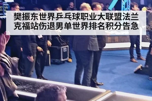 樊振东世界乒乓球职业大联盟法兰克福站伤退男单世界排名积分告急